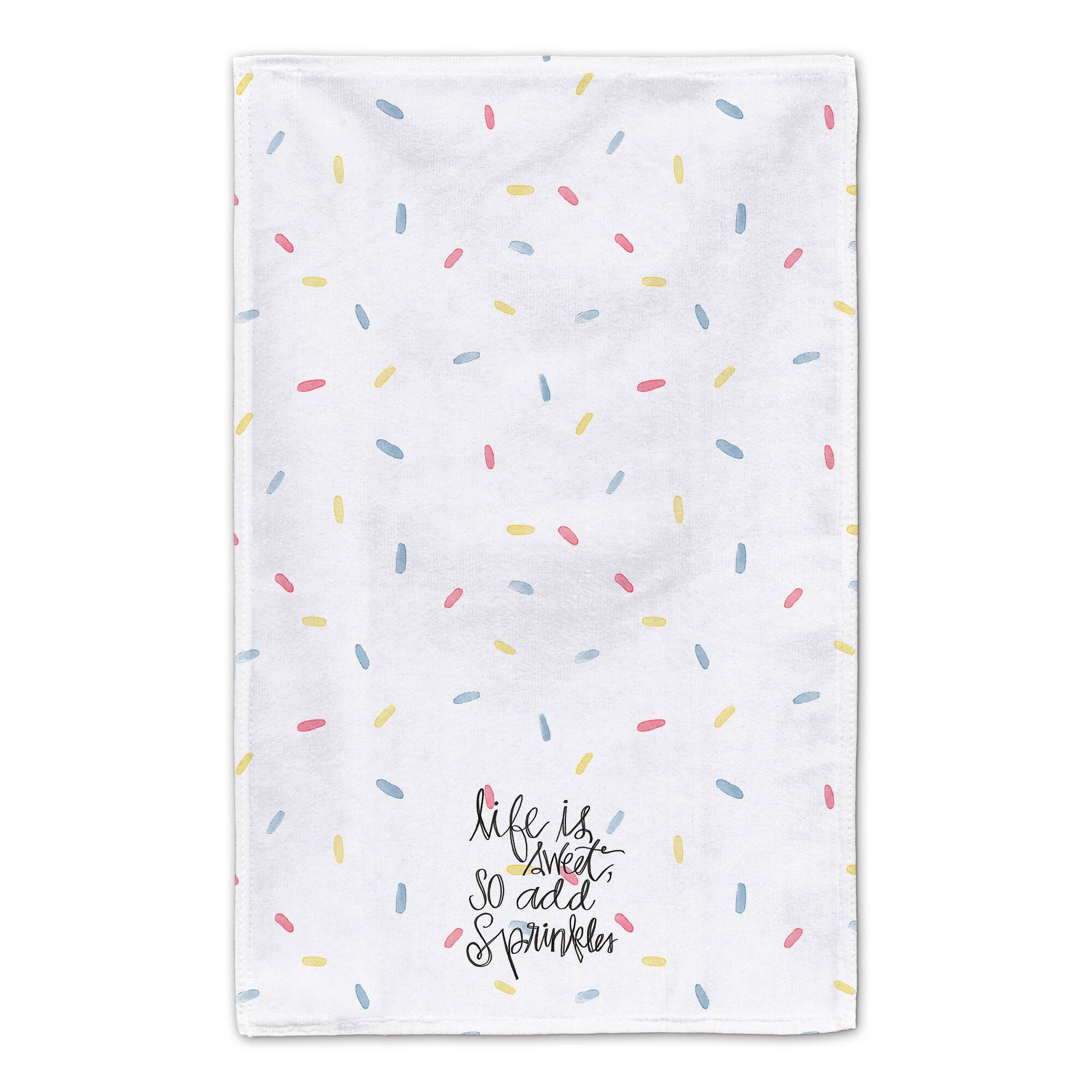 Add Sprinkes 16" x 25" Tea Towel - Set of 2